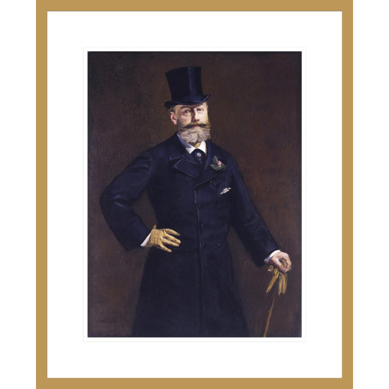 «Antonin Proust» par Edward Manet, impression giclée sur cadre, H 21,75 po x l 17,73 po