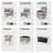Emroy 16 - Person Outdoor Conversation Set,  Wicker Patio Seating Group with Cushions, All Weather Sectional Sofa Set with Fire Pit for Garden, Backyard-1487671879