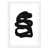 Cadre cubique blanc mat
