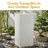 Rectangular Polystone LED Outdoor Bubble Fountain - Fog-896376552-896376559