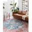 Tapis oriental brique / océan Gelo-577531921