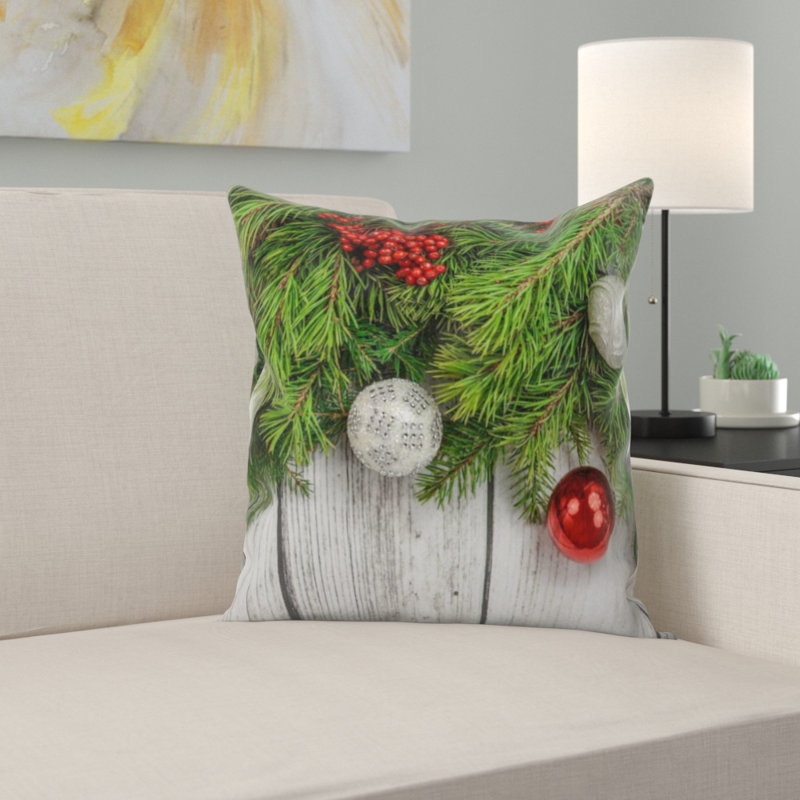 Microsuede Throw Pillow