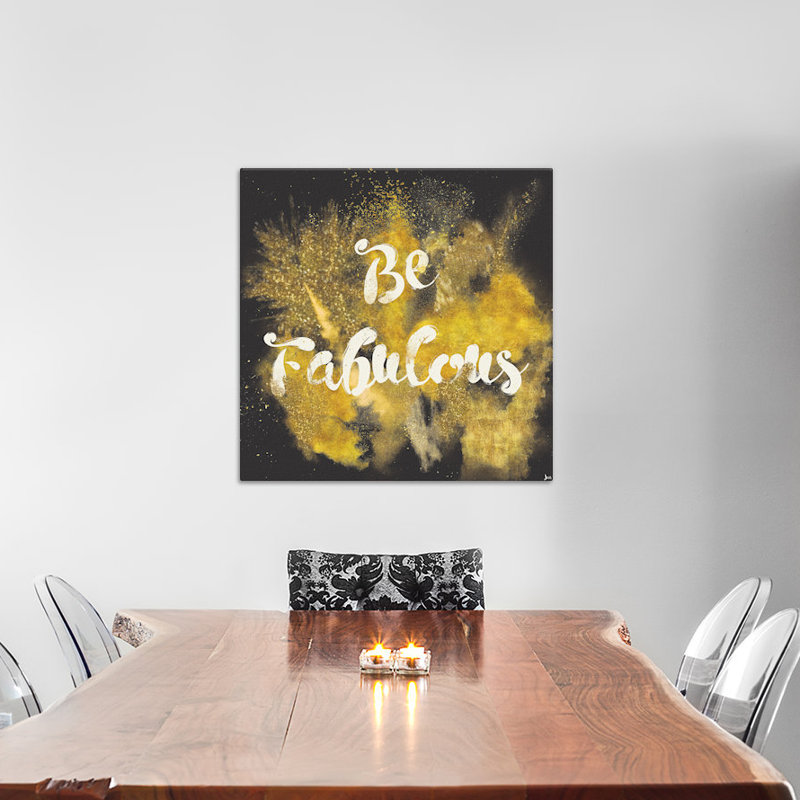 Glitter and Gold I, art textuel sur toile tendue, H 18 po x l 18 po x P 1,5 po, Toile avec cadre noir, Pas de tapis