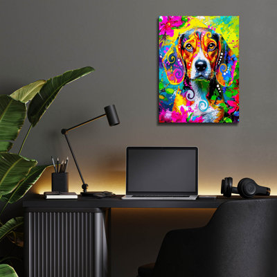«The Timid Beagle» par Dean Russo