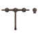 Courant Bridge Double Handle Kitchen Faucet with Side Spray