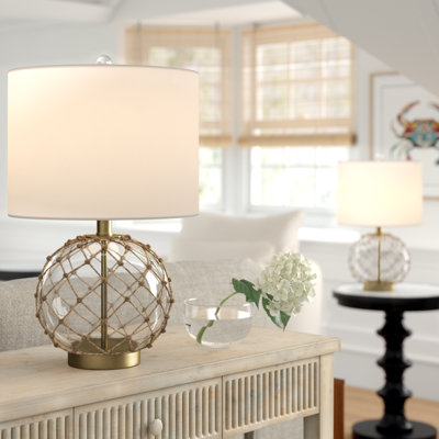 Halee Glass Table Lamp