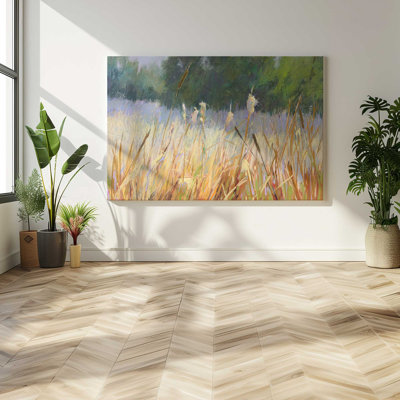 Whispering Reeds, Large Canvas Print