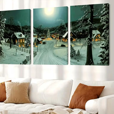 3 Piece Wrapped Canvas Print