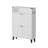 Shoe Cabinet, Farmhouse Shoe Organizer with 2 Flip Drawers, Entryway Shoe Rack Cabinet with Open Shelf, Narrow Freestanding Shoe Storage Cabinet for Foyer, Front Door Entrance, White-633400556