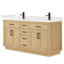 Ensemble de meuble-lavabo double 66 po Beckett-132484538-132484543-132484545