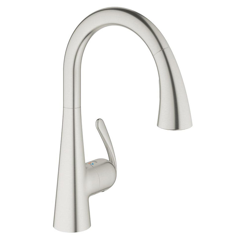 Robinet de cuisine monotrou Ladylux-zedra, GROHE RealSteel