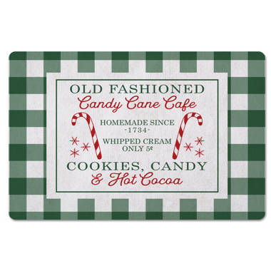 The Holiday Aisle® Straley Non-Skid Kitchen Mat