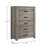 Teme 37 " W 5 - Drawer Dresser
