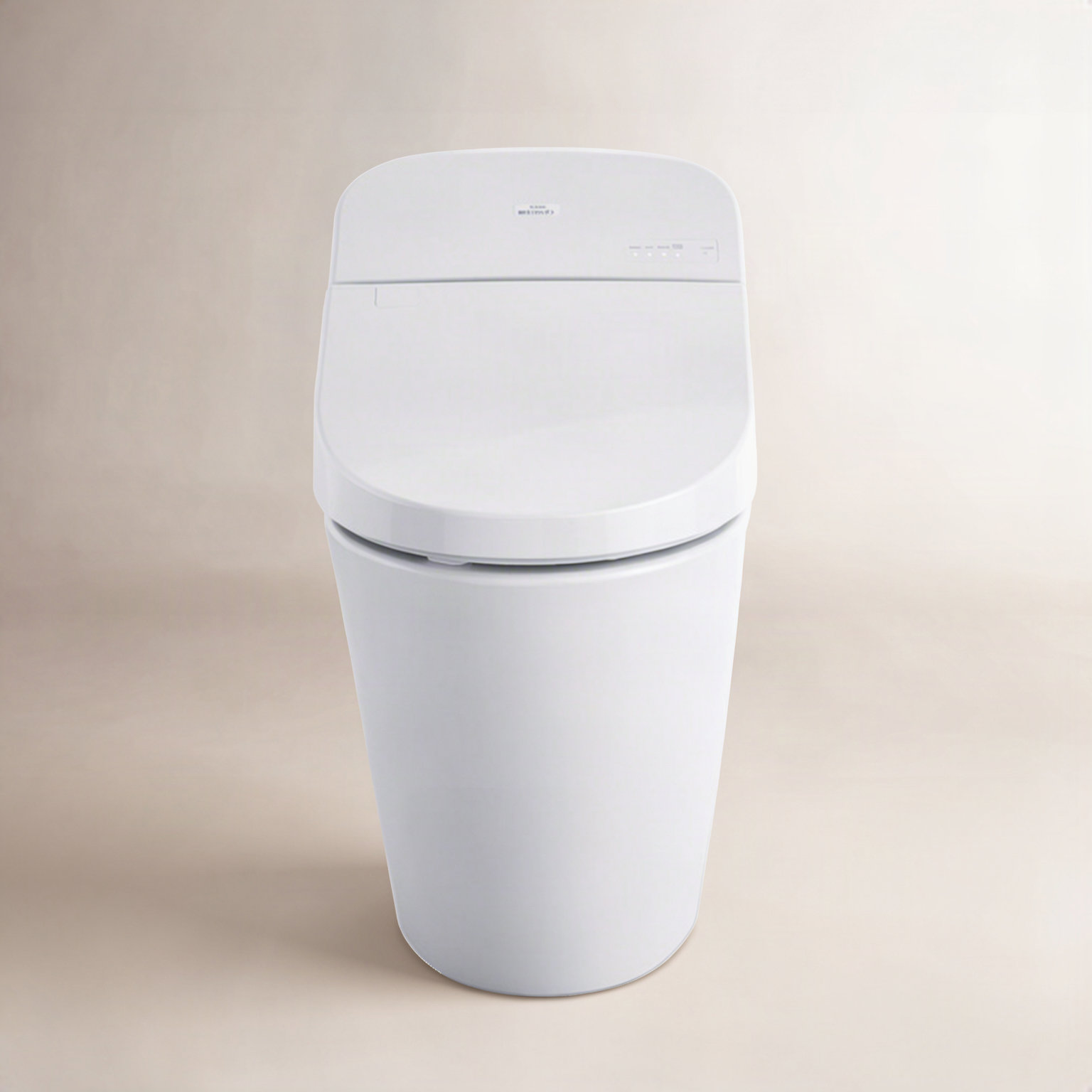 Washlet® High-Efficiency Dual-Flush Bidet Toilet, Cotton