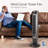 Lasko 42" 3-Speed Wind Curve Nighttime Setting Tower Fan With Remote Control