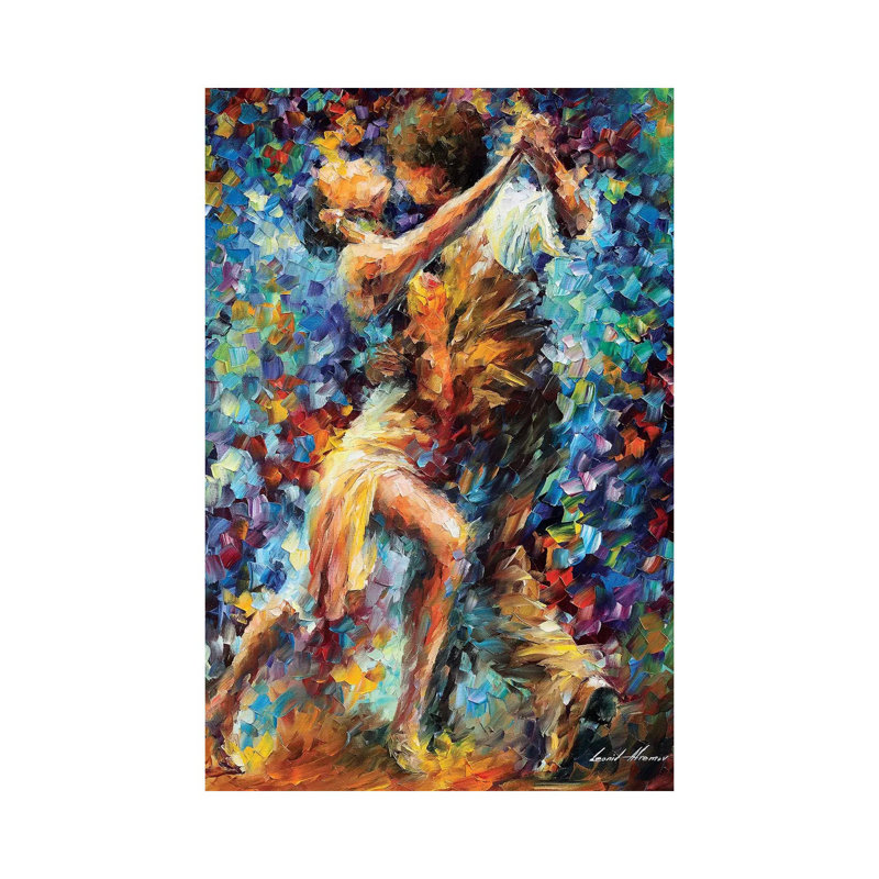 Reproduction d'art sur toile tendue, "Interne interne de la luxure" par Leonid Afremov, H 60 po x l 40po x P 1,5 po