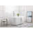 Dezra 66.94'' x 30.75'' Soaking Bathtub-778254672