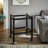 Telluride Wood Finish Folding Bar Cart With Two Detachable Trays-77138510