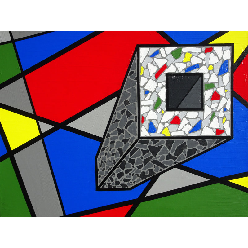 Depth Perception #3 Painting by Eddie Bruckner