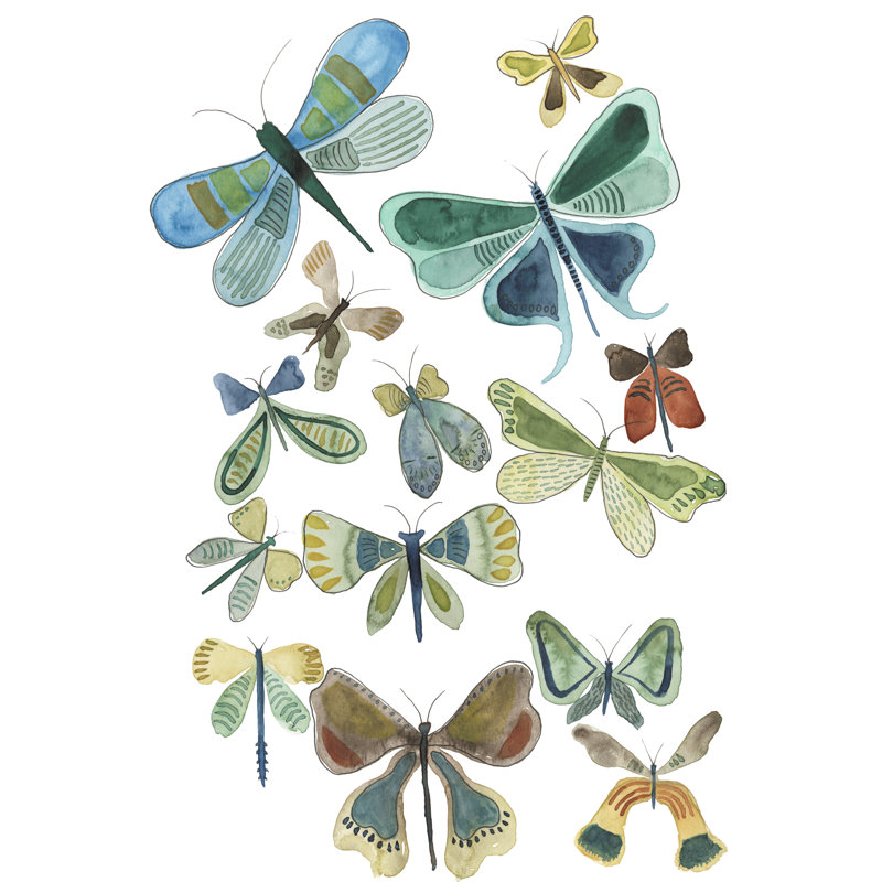 Wings Galore I, H 12 po x l 8 po x P 1,25 po
