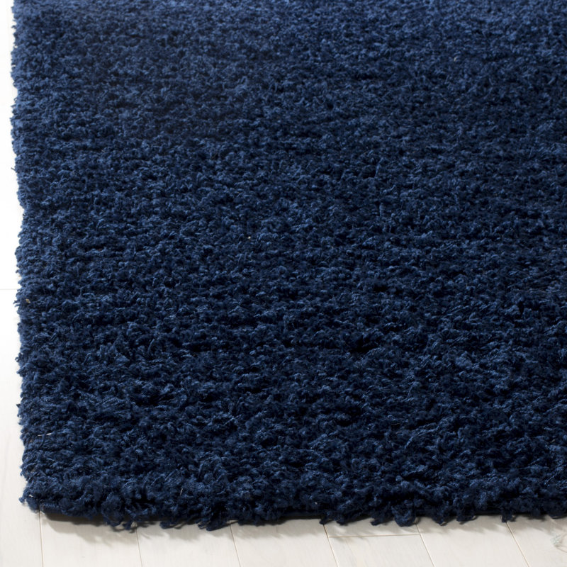 Tapis bleu marine Melfort, Tapis de couloir 2 pi 3 po x 8 pi