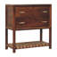75cm W Solid Wood Bedside Table