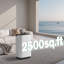 3000 Sq. Ft. 30 Pint Room Dehumidifier With Large 6.5 Litre Water Tank, 24 Hour Timer, Quiet, 2 Modes Of Operation Manual Auto Function
