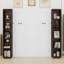 Lit escamotable mural Murphy avec portes de rangement-532309804