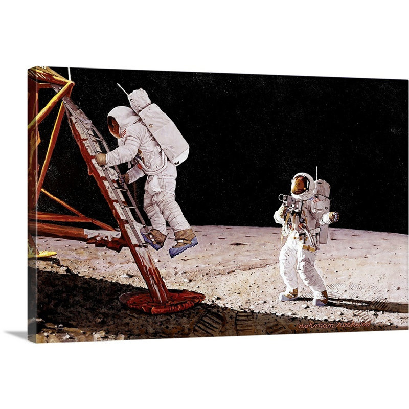 Impression sur toile, "The final impossibilité", Toile tendue, H 20 po x l 30 po x P 1,25 po