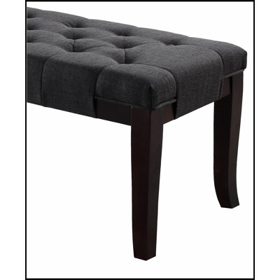 Banc capitonné Linon, tissu