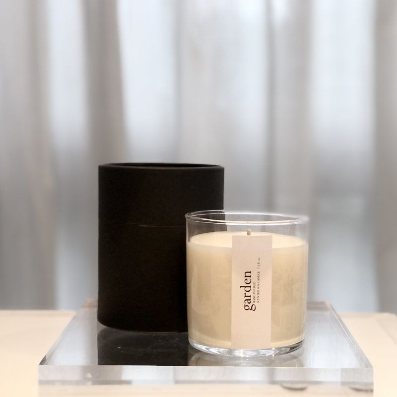Light Collection Garden Scented Jar Candle