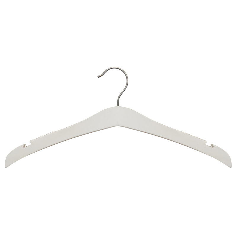 Cintre pour chemises / chandails / chandails en bois, Blanc