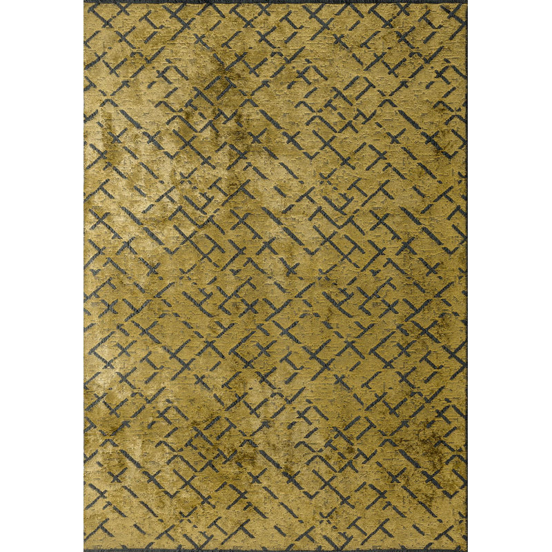 Contemporain abstrait géométrique, Carré 9 pi