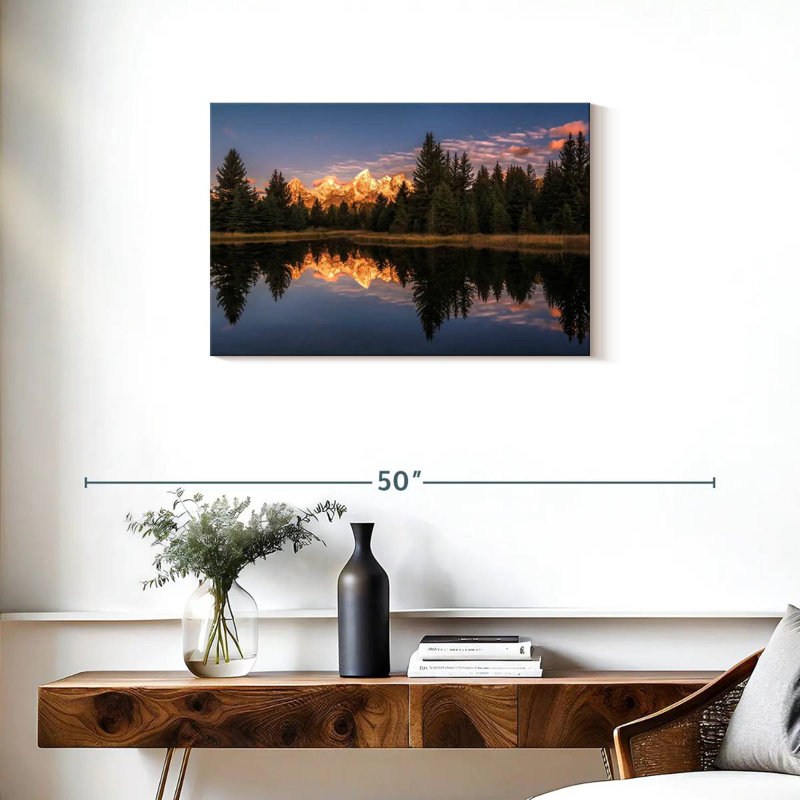 Alvord Schwabacher Landing Dusk, H 20 po x l 30 po