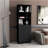 Wenge 2-Door Bookcase