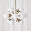 Lustre sphérique spoutnik 16 lumières