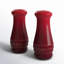 Stoneware Set of 2 Salt and Pepper Shakers-14675870