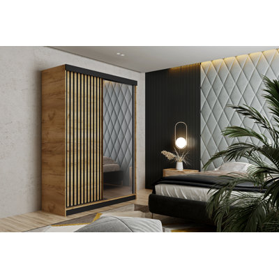 Modern Large 2 Door Wardrobe