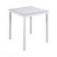 Table de salle à manger en bois carrée, table de cuisine pour petit espace, table de comptoir pour 4 personnes-134450441
