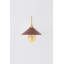 Clivedon Wall Sconce in Aged Brass and Soft Crimson by Mark D. Sikes-1165802382