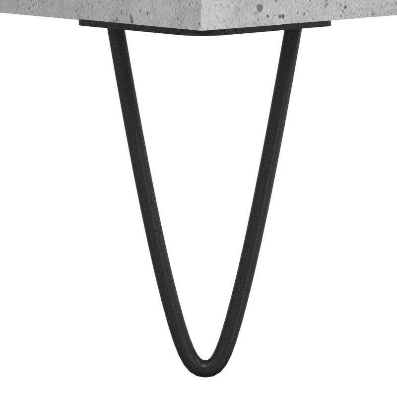 Moriaty Coffee Table, Concrete Grey, 60cm L x 44.5cm W x 45cm H
