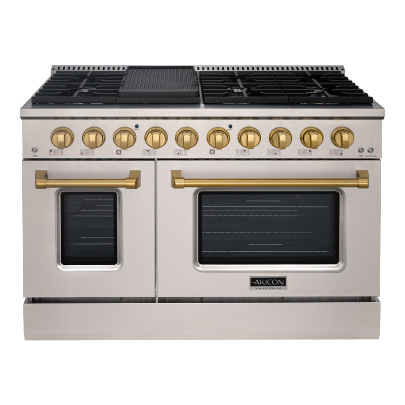 Akicon 48" 6.7 Cubic Feet Natural Gas Convection Range