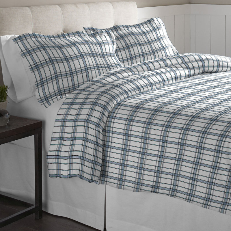 Ensemble de housse de couette, Double / Grand, Bleu