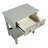 Finley 1-Drawer Storage Nightstand - Antique Gray-556421535