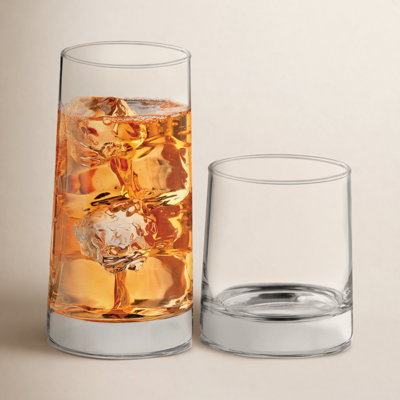 Libbey Cabos 16-Piece Tumbler and Rocks Glass Set