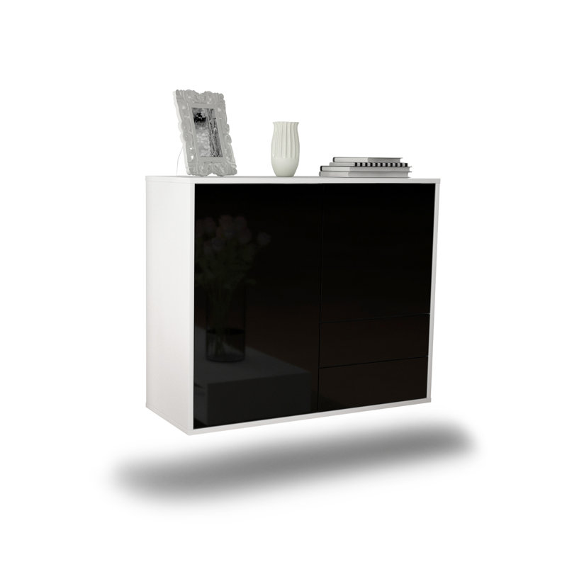 Scranton 92cm Sideboard, Black