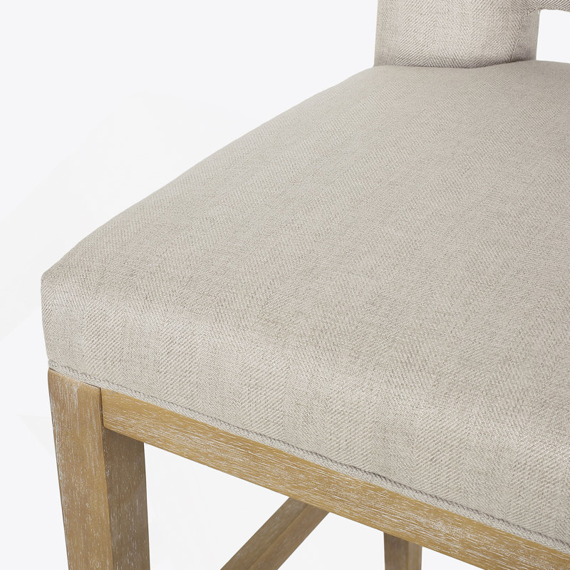 Ensemble de 2 tabourets de comptoir 27 pouces, tissu