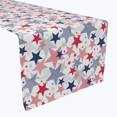 Burns Geometric Independence Day Table Runner