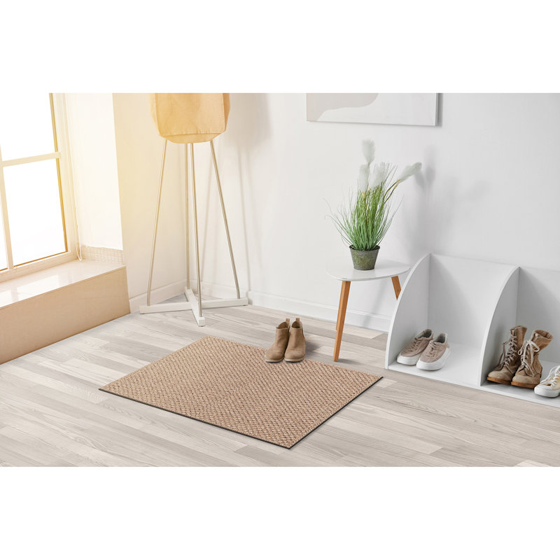 Tapis intérieur / extérieur en jute naturelle Kinsella, Rectangle 2 pi x 3 pi