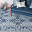 Orford Hand Tufted Wool Rug in Blue/Cream-69792409